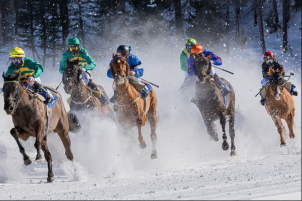 snow racing